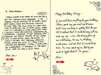 Quiplip Handwritten Yours Truly Birthday Cards, 6-Pack (YT04096PCK)