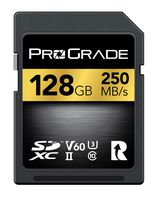 SD Card V60 (128GB) -Up to 130MB/s Write Speed and 250MB/s Read Speed | for Professional Vloggers, Filmmakers, Photographers & Content Curators - Update Firmware Included - by ProGrade Digital
