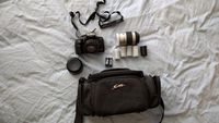 Minolta Maxxum 300si 35mm SLR Film Camera Body - Bundle - with Konica Minolta AF 35-80 F4-5.6 II Zoom Lens