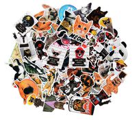 Sticker Decals - 77 Pcs Animals Vinyl Laptop Stickers Car Sticker for Snowboard Motorcycle Bicycle Phone Mac Computer DIY Car Window Bumper Luggage Decal Graffiti Patches (77 Pcs Animals)