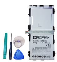 Synergy Digital Battery Compatible for Samsung SM-T800 Tablet Battery Rechargeable Battery (Li-Pol 3.8V 7900mAh) - Replacement for Samsung EB-BT800FBC Battery - Installation Tools Included