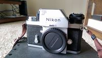 Nikon F with Photomic T meter professional SLR film camera
