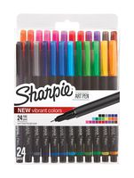 Sharpie Art Pens, Fine Point, Assorted Colors, 24 Count (1983967)