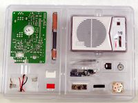 Tecsun 2P3 AM Radio Receiver Kit - DIY for Enthusiasts, Built it into a Radio case !
