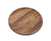 Lipper International 1304 Acacia Wood 14" Kitchen Turntable