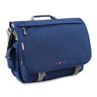 J World New York Thomas Laptop Messenger Bag, Navy, One Size