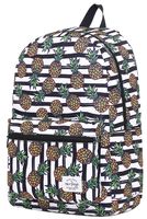TRENDYMAX Cute Backpack for School | 16"x12"x6" | Holds 15.4-inch Laptop | Pineapple&Stripe