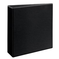 Avery Durable View Binder EZD Rings, 3" One Touch Rings, 670-Sheet Capacity, DuraHinge, Black (09700)