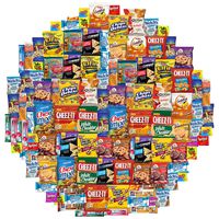 Snack Chest Care Package (120 Count) Variety Snacks Gift Box - College Students, Military, Work or Home - Over 9 Pounds of Chips Cookies & Candy!