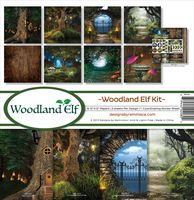 Reminisce Woodland Elf Scrapbook Collection Kit