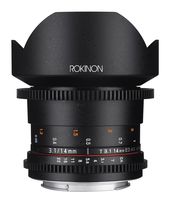 Rokinon Cine DS DS14M-N 14mm T3.1 ED AS IF UMC Full Frame Cine Wide Angle Lens for Nikon