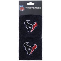 Franklin Sports Houston Texans NFL Wristbands - Youth NFL Team Logo Wristbands - Great for Costumes and Uniforms - Pair of Wristbands