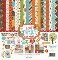 Echo Park Paper Company Love Family Collection Kit