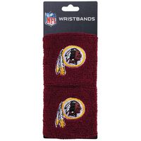Franklin Sports Washington Redskins NFL Wristbands - Youth NFL Team Logo Wristbands - Great for Costumes and Uniforms - Pair of Wristbands