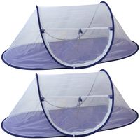 Iconikal Large Folding Mesh Wind-Resistant Food Tent 43 x 21 inches, 2-Pack