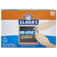 Elmer's Re-Stick School Glue Sticks, 0.28-Ounces, 30 Count