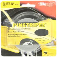 Trimbrite T1214 Trim Stripe 1/4 Pin Black