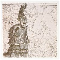 Vintage Pretty Lady Steampunk Art - Greeting Card, 6 x 6 inches, single (gc_110256_5)