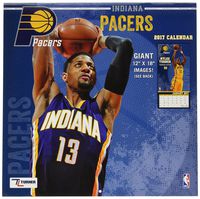 Turner Licensing Sport 2017 Indiana Pacers Team Wall Calendar, 12"X12" (17998011880)