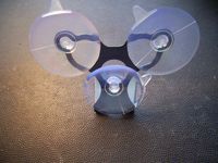 Early Warning Radar Detector Windshield Mounting Bracket