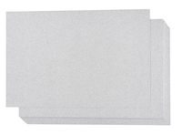 Glitter Cardstock Paper - 24-Pack Silver Glitter Paper for DIY Craft Projects, Birthday Party Decorations, Scrapbook, Double-Sided, 250GSM, 8 x 12 inches