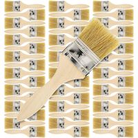US Art Supply 48 Pack of 2 inch Paint and Chip Paint Brushes for Paint, Stains, Varnishes, Glues, and Gesso