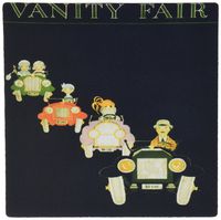 3dRose 8 x 8 x 0.25 Inches Image of Art Deco Auto Ad from Vanity Fair Mouse Pad (mp_163437_1)