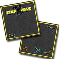 Star Wars NPM - Premade Scrapbook Pages - EZ Layout 4229