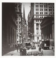 3dRose Greeting Cards, Sub Treasury Old Trinity Church Wall Street New York City Glass Slide, Set of 6 (gc_77350_1)