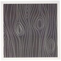 3dRose Set of 12 Greeting Cards, Gray Faux image of Wood (gc_192751_2)