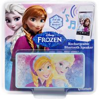 Disney Frozen Bluetooth Speaker - Wireless Rechargeable Portable Speaker with 3.5mm Headphone Port Device, Stream Music From Computer, Tablet, Smartphone MP3 Player Or Other Bluetooth-Enabled Device