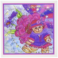 3dRose Grandmas Teddy Bear - Greeting Cards, 6 x 6 inches, set of 6 (gc_3597_1)