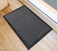 Floortex Doortex UltiMat Indoor Entrance Mat, Rectangular, Gray, 32" x 48" (FR43248ULTGY)