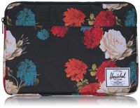 Herschel Men's Anchor Sleeve for 15 inch MacBook, vintage floral black, One Size