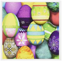 3dRose Dyed Easter Eggs - Greeting Cards, 6 x 6 inches, set of 12 (gc_43241_2)