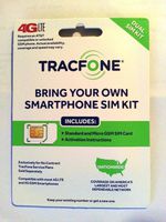 Tracfone Verizon 3G/ 4G LTE Activation SIM Card Kit - Standard/Micro/Nano