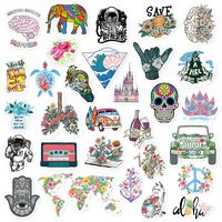 RipDesigns - 30 Vinyl VSCO Stickers for Water Bottles, Laptops (Series 19)