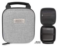 Case for Bose SoundLink Color Bluetooth Speaker II and Bose SoundLink Color Bluetooth Speaker, Portable Carrying and Storage case, Tailor Made and Easy to go Carabiner, Light Weight (Gray)