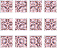 3dRose Red White and Blue - Greeting Cards, 6 x 6 inches, set of 12 (gc_16484_2)