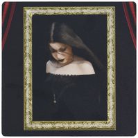 3dRose LLC 8 x 8 x 0.25 Inches Goth Girl Mouse Pad (mp_13347_1)