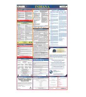 Osha4less Indiana All-in-One Labor Law Posters (in-A1)