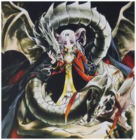 3dRose LLC 8 X 8 X 0.25 Inches Anime N Dragon Mouse Pad (mp_109438_1)