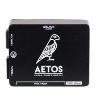Walrus Audio Aetos 8 Output 120 Volt Power Supply, Limited Edition Black New Artwork