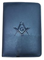California Masonic Cipher Ritual Book Cover in Faux Leather with SC&G