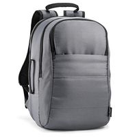 Fit & Fresh 8108FFWBGRY Backpack with Padded Sleeve Tablet Large Storage Area, Zippered Pockets, Universal Size Fits 15.6" Laptops, Dark Gray