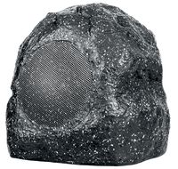 Sharper Image SBT625GY Outdoor Rock Speaker, Bluetooth Wireless, Waterproof Design, Rechargeable & Portable