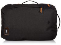 SOLO New York Crosstown Expandable, Lightweight Travel Backpack fits up to 15.6 inch laptop. Checkpoint Friendly Weekender Bag for Men and Women, Black and Tan