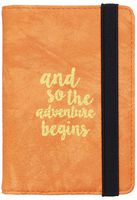 Casmonal Passport Holder Cover Wallet RFID Blocking Leather Card Case Travel Document Organizer(Newcastle Orange Yum)