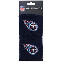 Franklin Sports Tennessee Titans NFL Wristbands - Youth NFL Team Logo Wristbands - Great for Costumes and Uniforms - Pair of Wristbands