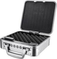 BARSKA AX12988 Portable Silver Keypad Lock Box